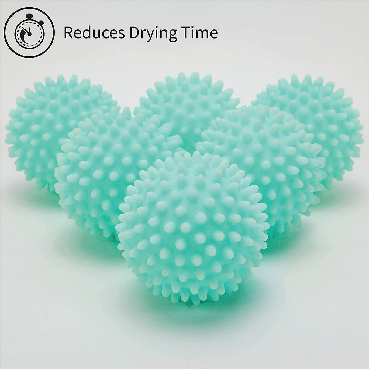 S&T INC. Bolas reutilizables para secadora de ropa, suavizar y esponjar la ropa, azul, 2.5 pulgadas, paquete de 6 - DIGVICE MX