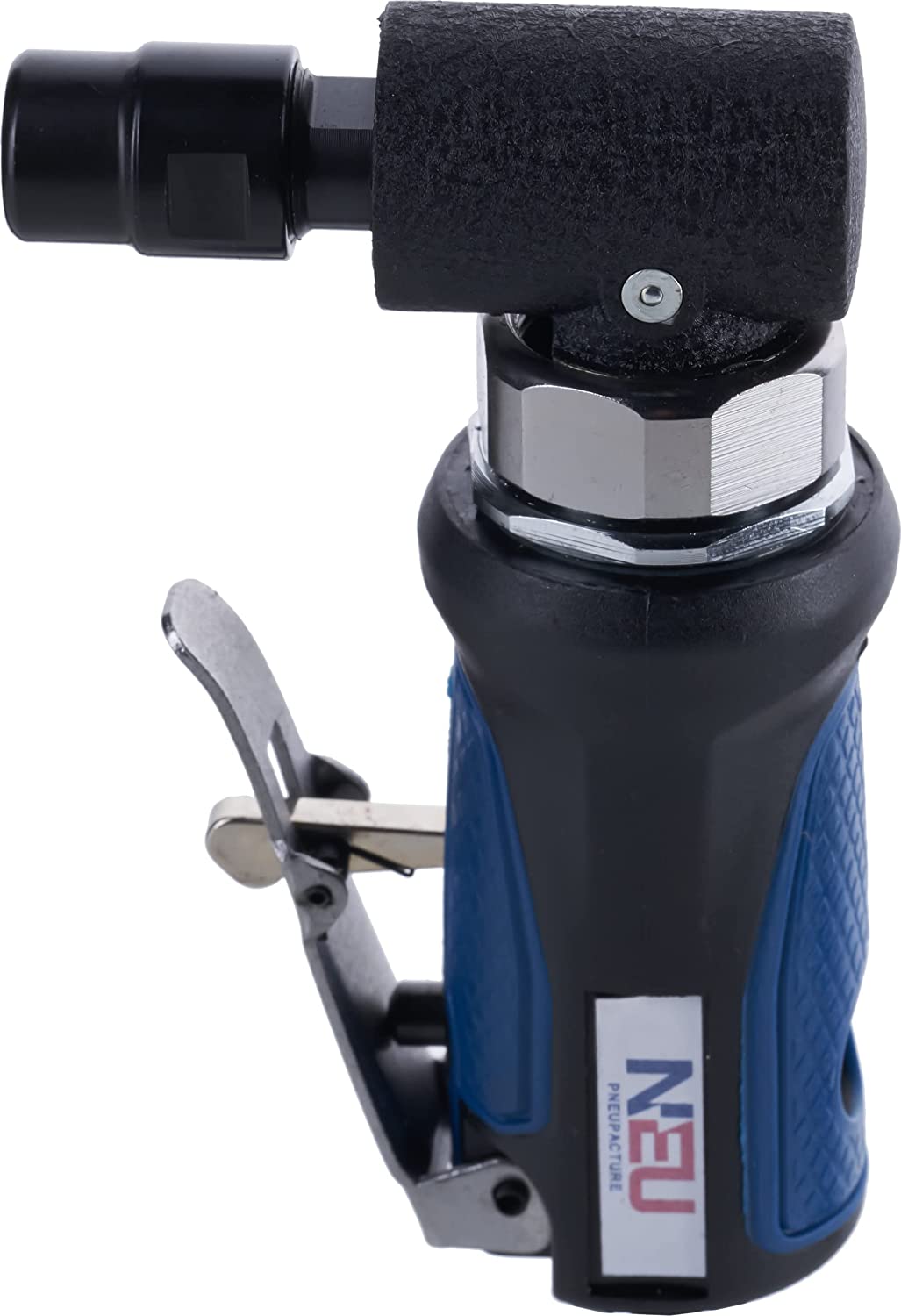 Amoladora de troquel neumática, juego de amoladora de troquel NEU PNEUPACTURE, juego de mini amoladora de troquel recto/ángulo, con boquillas de 1/4 y 1/8 de pulgada, aplicable para trabajar en espacios reducidos - DIGVICE MX