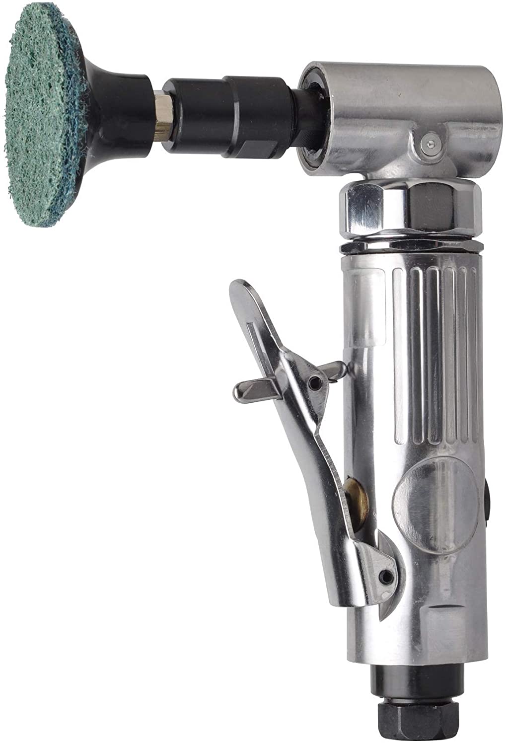 TOOLPEAK - Amoladora neumática de ángulo de 1/4 de pulgada con 22 discos de lijado con bloqueo de rollo de 2 pulgadas, amoladora neumática de ángulo de color pulido, kit de amoladora de aire - DIGVICE MX