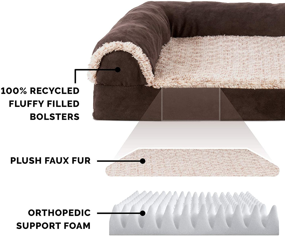 Furhaven Cama para perros ortopédico, gel refrescante y espuma viscoelástica JUMBO - DIGVICE MX