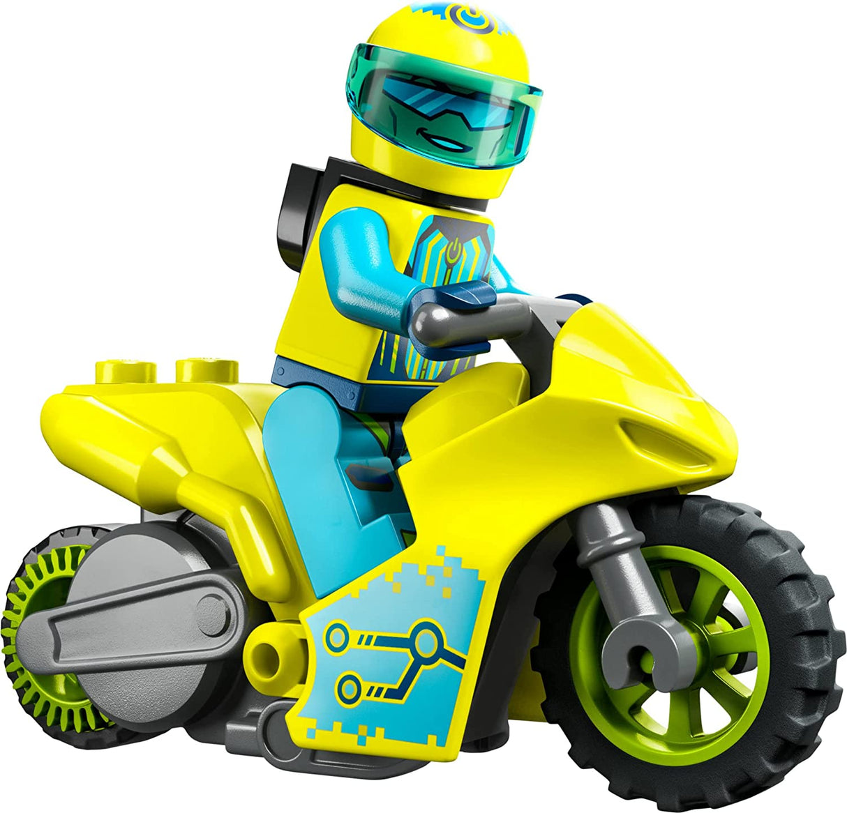 LEGO City Stuntz Cyber Stunt Bike 60358
