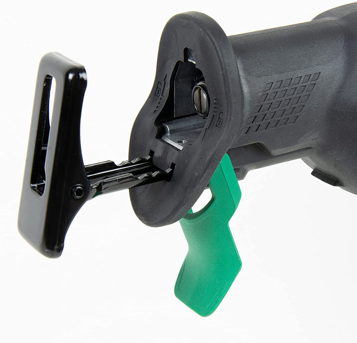 Sierra de sable a batería Metabo HPT 36V MultiVolt | Protección contra vibraciones del usuario | Solo cuerpo de herramienta | CR36DAQ4, Verde - DIGVICE MX