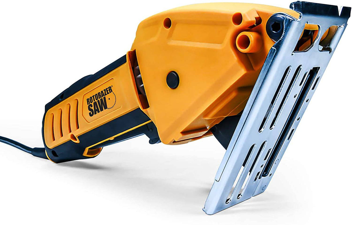 ROTORAZER Juego de sierra circular compacta Proyectos de bricolaje: corte de paneles de yeso, azulejos, lechada, metal, tuberías, PVC, plástico, cobre, alfombras con cuchillas, colector de polvo y estuche - DIGVICE MX