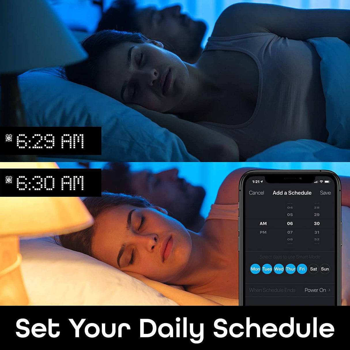 Geeni LUX 800 regulable A19 bombillas LED blancas inteligentes para el hogar, funciona con Alexa y Google Home, no requiere concentrador, requiere WiFi de 2,4 GHz (paquete de 3) - DIGVICE MX