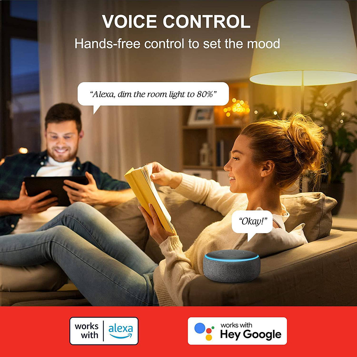 Sengled Bombilla Alexa, bombillas WiFi, bombillas inteligentes, bombillas inteligentes que funcionan con Alexa y Google Assistant, A19 blanco suave (2700 K) no requiere concentrador, 800 lm 60 W equivalente alto CRI>90, paquete de 4 - DIGVICE MX