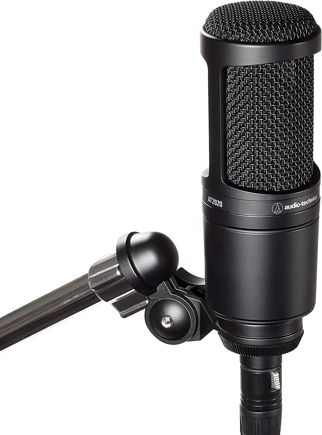 Audio-Technica AT2020  Micrófono XLR de estudio de condensador cardioide, ideal para aplicaciones de estudio de proyectos/casa
