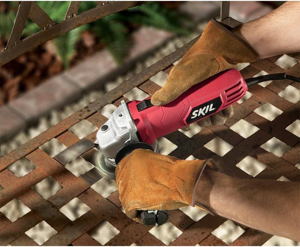 SKIL 9295-01 Amoladora angular de 6,0 amperios y 4-1/2 pulgadas - DIGVICE MX