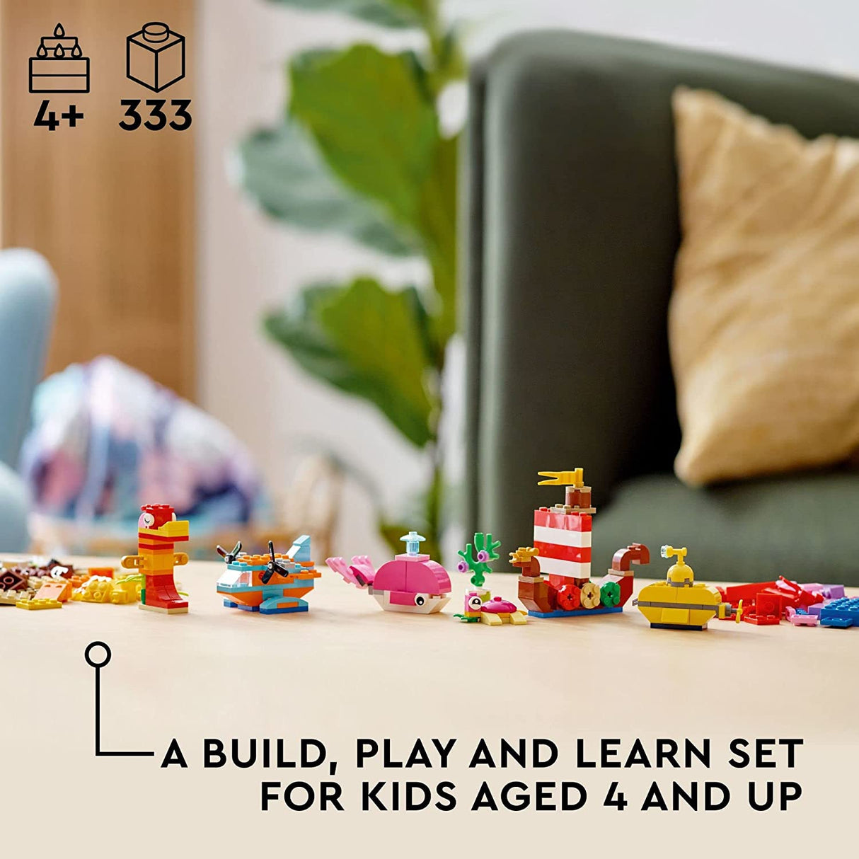 LEGO Classic Creative Ocean Fun 11018 (333 piezas)