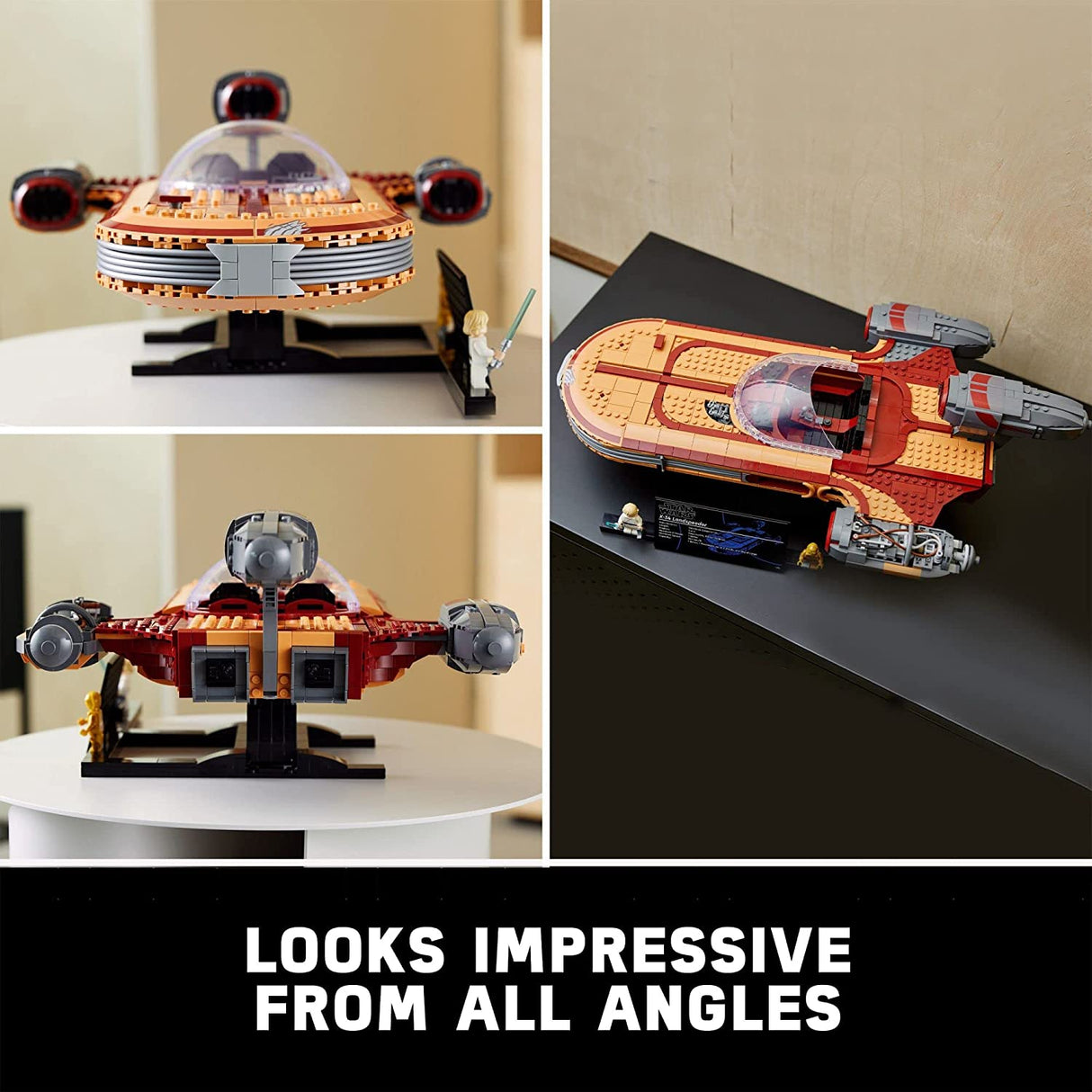 LEGO Star Wars Luke Skywalker's Landspeeder 75341 (1,890 piezas)