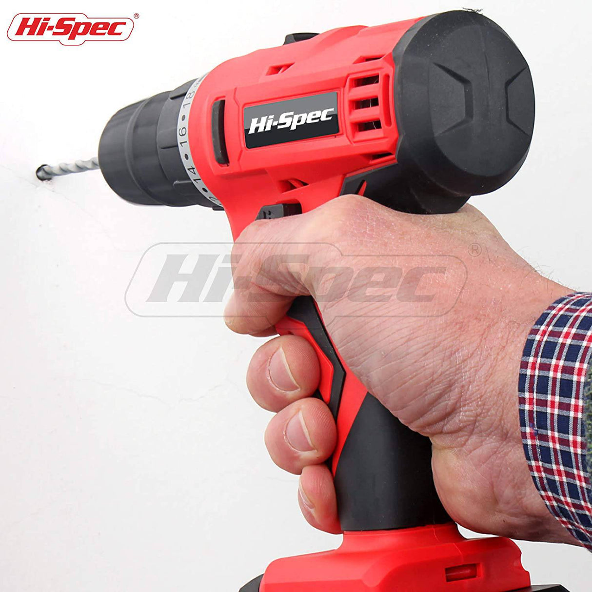 Taladro eléctrico inalámbrico Hi-Spec de 31 piezas de 18 V con batería de 1500 mAh. Atornillador eléctrico recargable y taladrado en madera, plástico, metal y mampostería. Incluye juego de accesorios de brocas múltiples. - DIGVICE MX