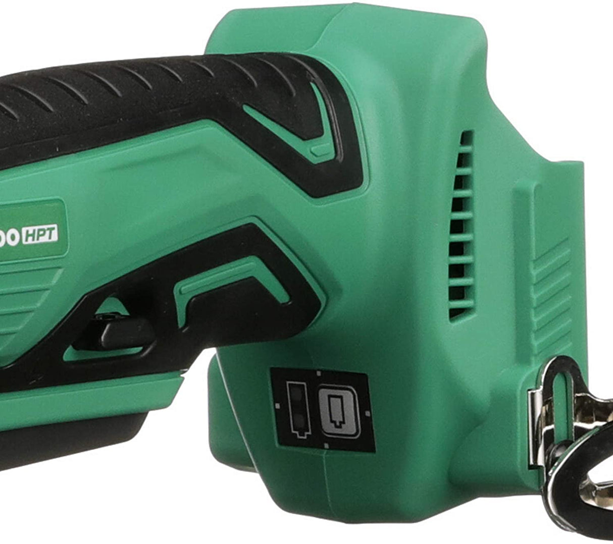 Metabo HPT Taladro en ángulo recto, inalámbrico de 18 V, solo herramienta, sin batería, mandril sin llave de 3/8 pulgadas, luz LED, mango lateral (DN18DSLQ4) - DIGVICE MX