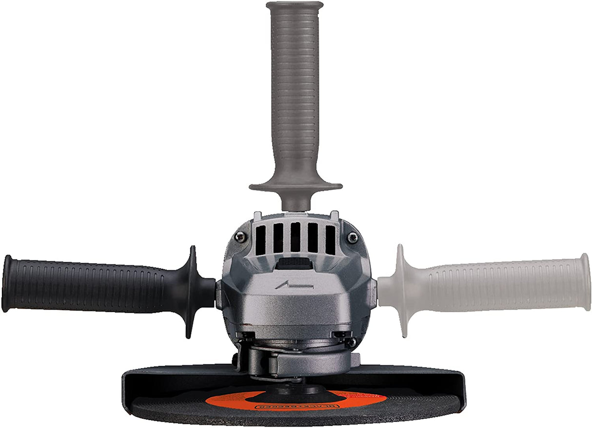 BLACK+DECKER Herramienta de amoladora angular, 4-1/2 pulgadas, 6 amperios (BDEG400) - DIGVICE MX