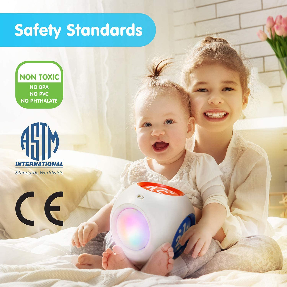 BEST LEARNING - Cubo de aprendizaje - Centro de actividad musical educativo Bloque de juguete para bebés - 1021