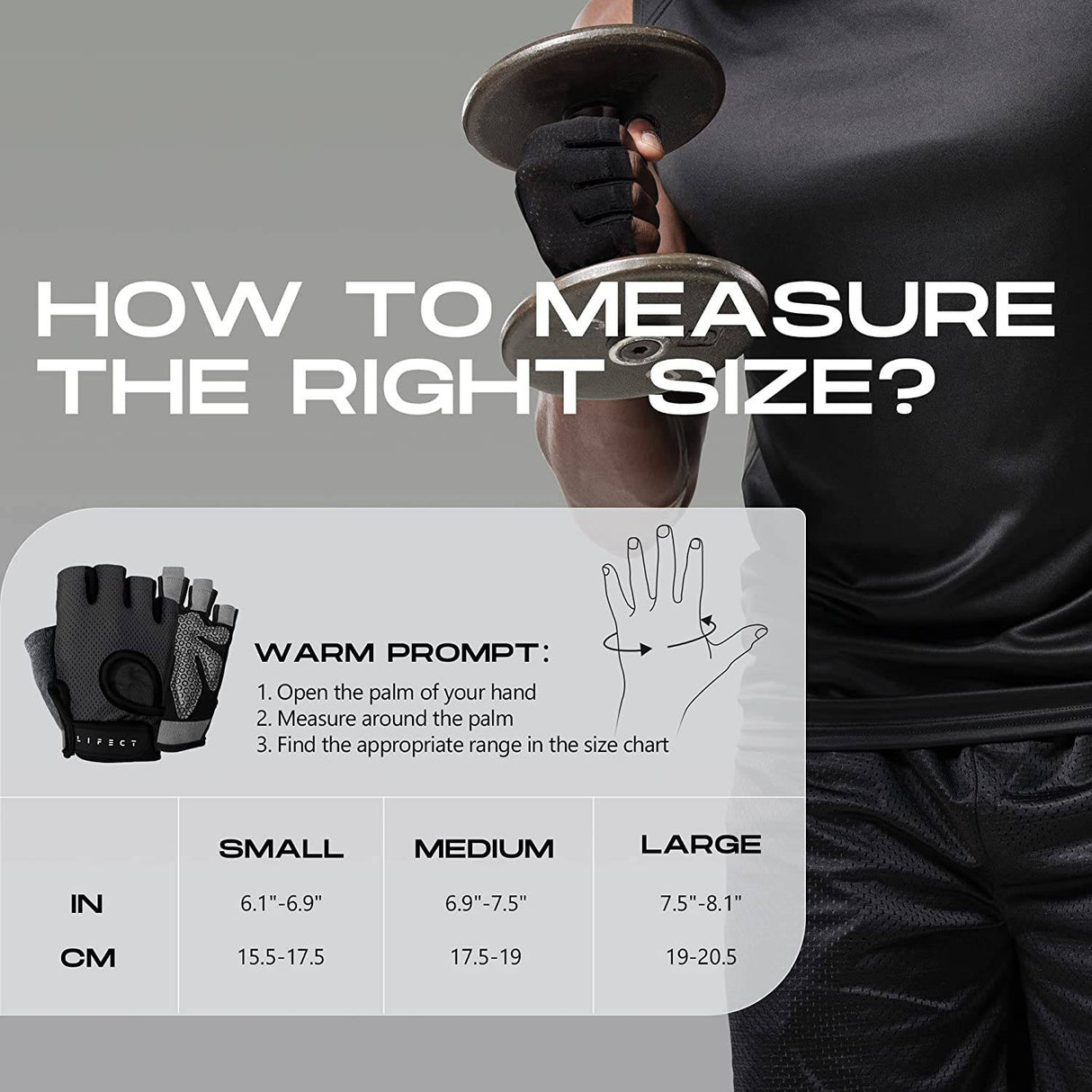 KANSOON Guantes de Entrenamiento Transpirables Esenciales, Levantamiento de Pesas Guantes de Ejercicio de Gimnasio sin Dedos con Espalda Abierta Curvada, para Levantamiento de Pesas, Mujeres y Hombres