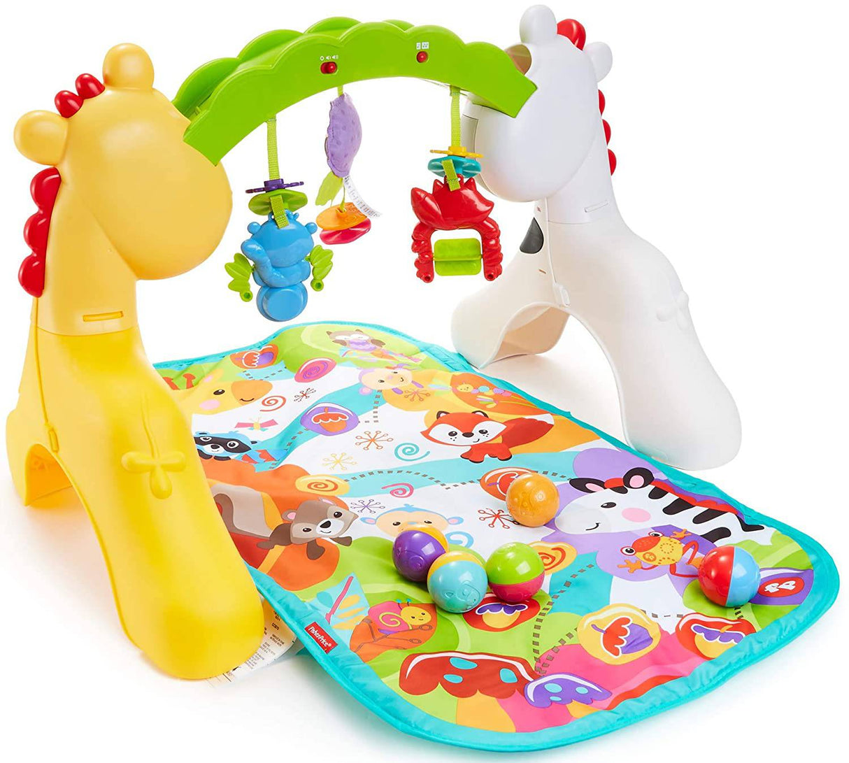 Gimnasio de juegos Fisher-Price para recién nacidos y niños pequeños con música y luces - DIGVICE MX