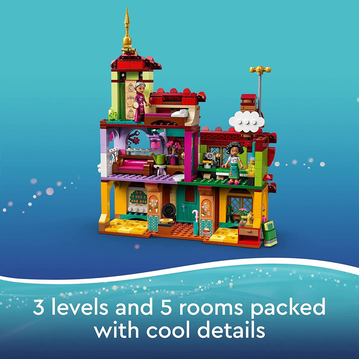 LEGO Disney Encanto La Casa Madrigal 43202 Kit de construcción (587 piezas)