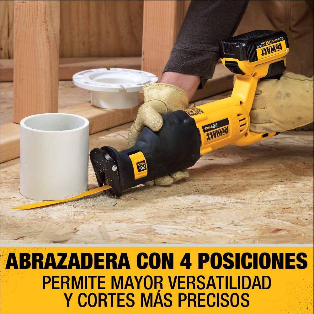 DEWALT 20V MAX* Sierra alternativa, solo herramienta (DCS380B) - DIGVICE MX