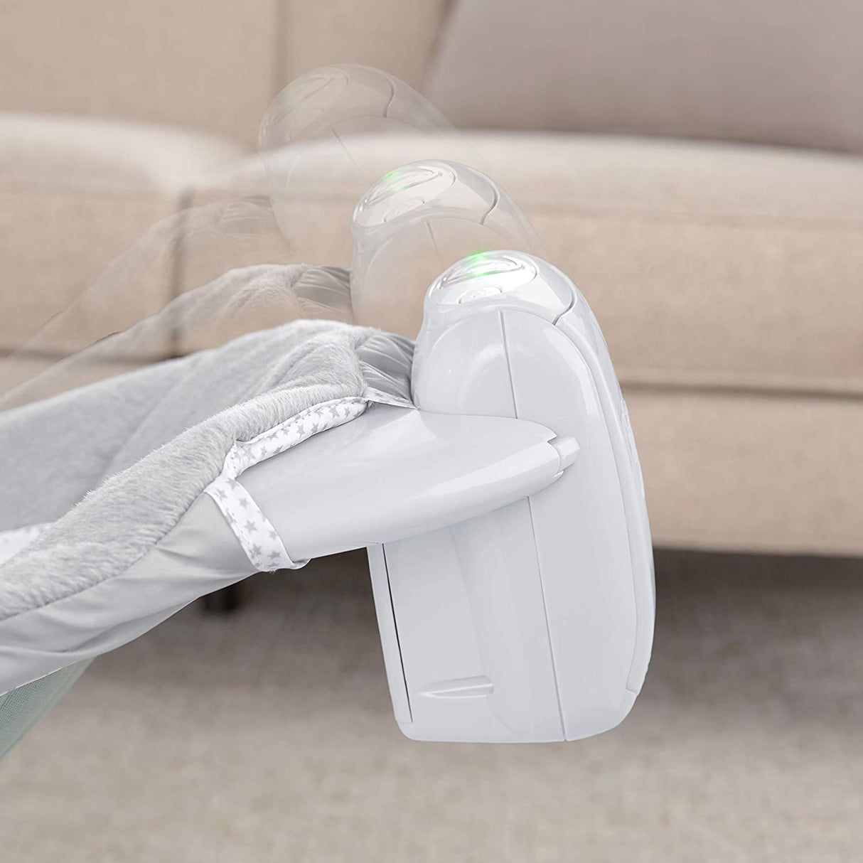 Ingenuity SmartBounce Hamaca automática para bebés con ruido blanco - Pemberton - DIGVICE MX