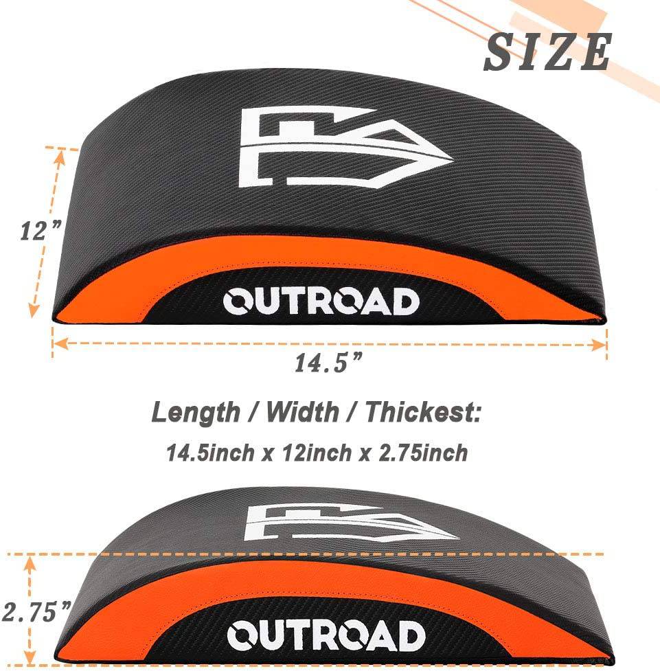 Outroad Crunches Pad Ab Mat Sit Up Pad Ejercicio Fitness Abdominal & Core Trainer Mat para una gama completa de ejercicios de movimiento Ab