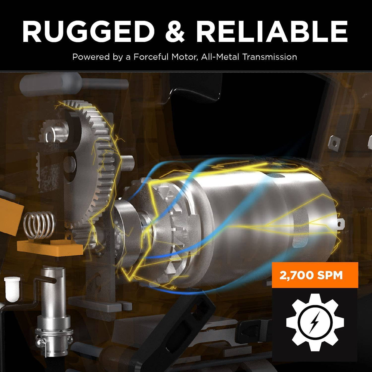 MOTORHEAD Sierra caladora inalámbrica ULTRA de 20 V, iones de litio, LED, láser y guía de borde, bisel de 0-45°. Carrera de 80", 2700 SPM, velocidad variable, cambio de hoja sin herramientas, batería de 2 Ah, cargador, bolsa, 3 hojas, - DIGVICE MX