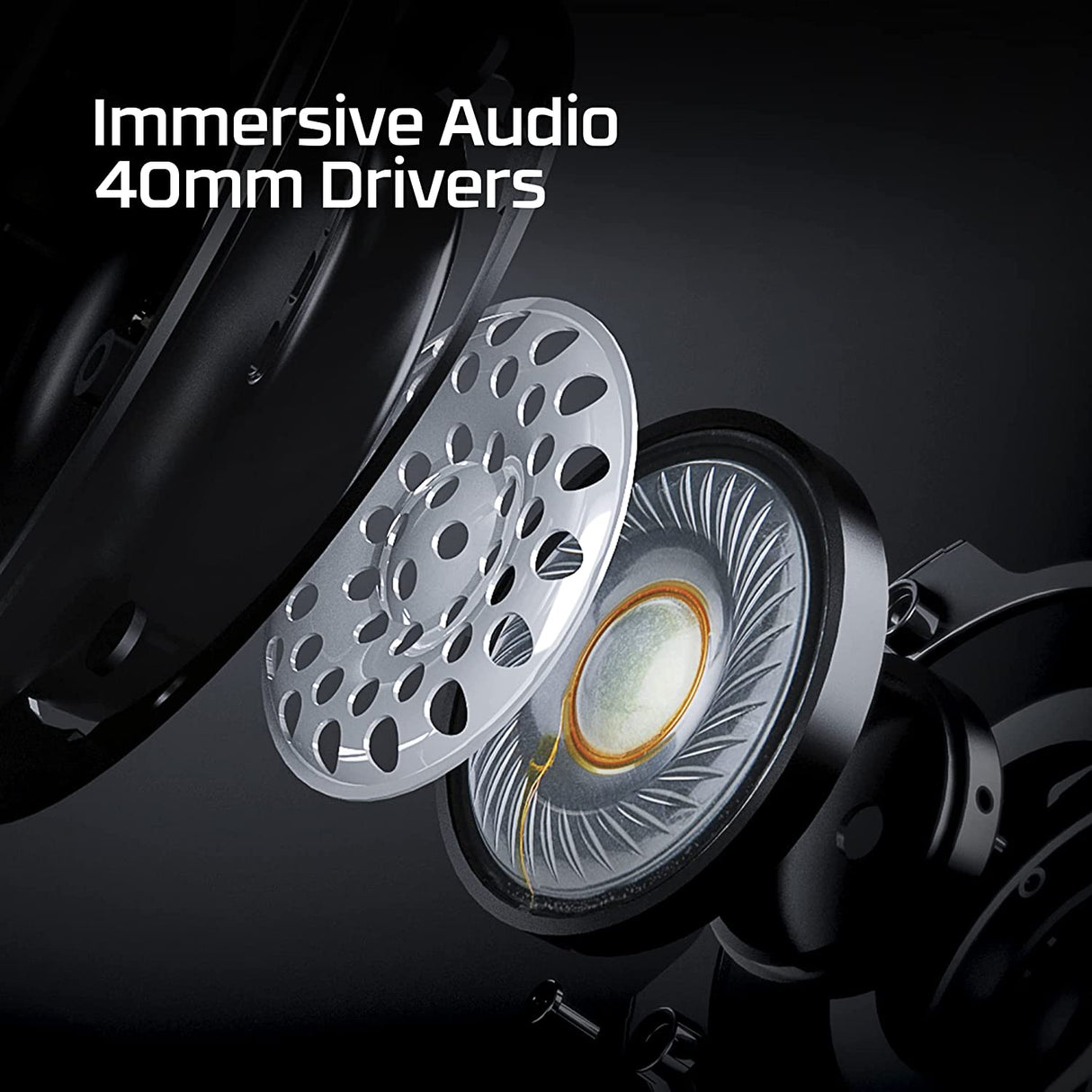 HyperX Cloud Stinger Core - Auriculares inalámbricos para juegos, para PC, sonido envolvente 7.1, micrófono con cancelación de ruido, ligero