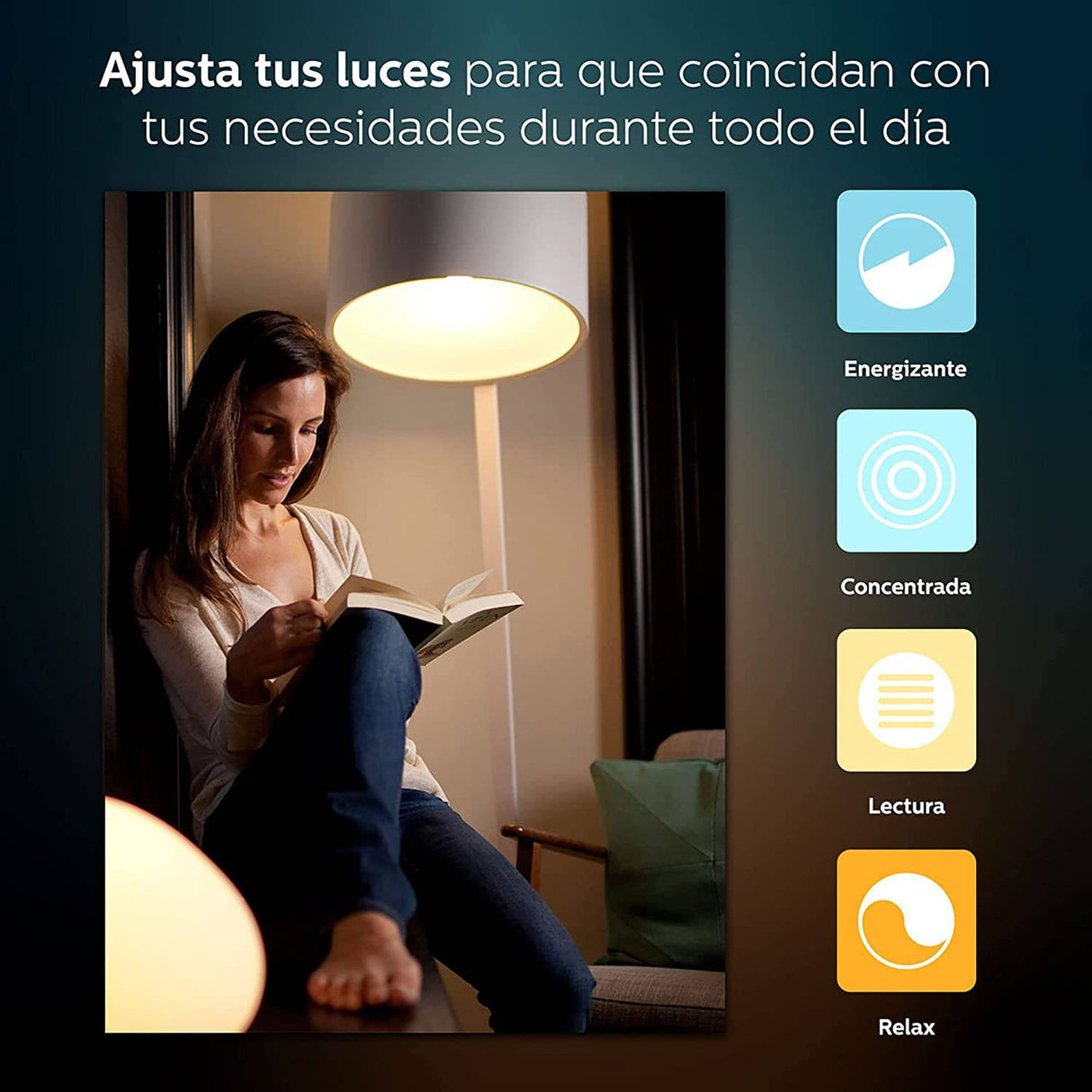 Philips Hue 468942 Single Premium BR30 Smart Bulb Downlight para latas empotradas de 5-6 pulgadas, 16 millones de colores (se requiere Hue Hub, funciona con Alexa), versión antigua, blanco y ambiente de color - DIGVICE MX