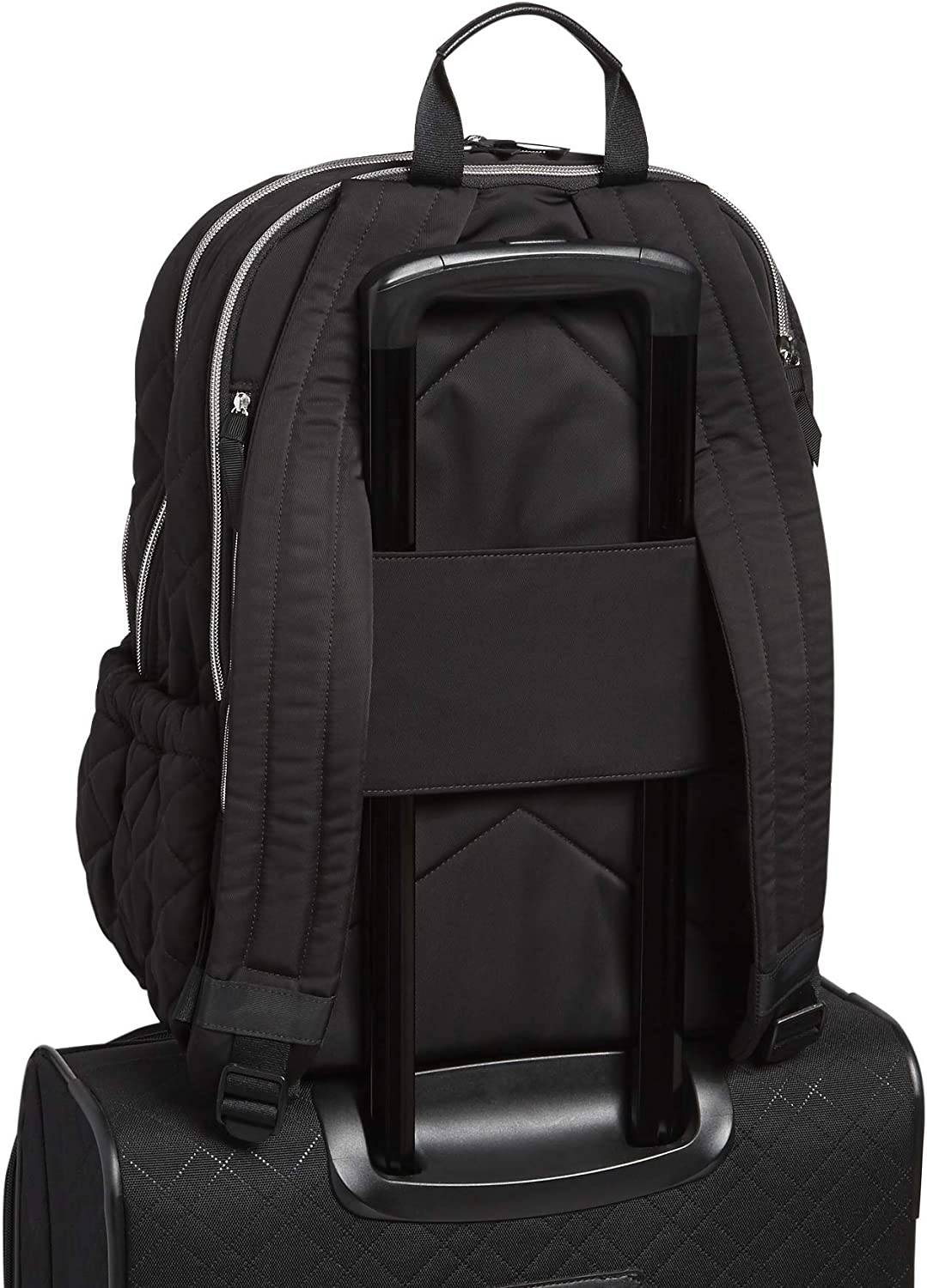 Vera Bradley - Performance Twill Campus Mochila para mujer, negro.