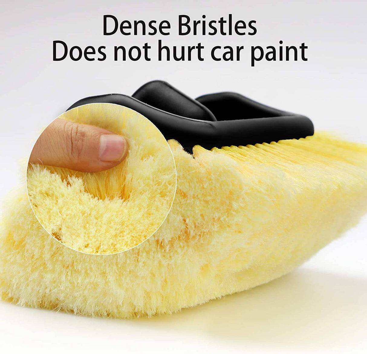 MOFEEZ Pro Car RV Marine Home Cepillo de cerdas suaves para detalles de 10"