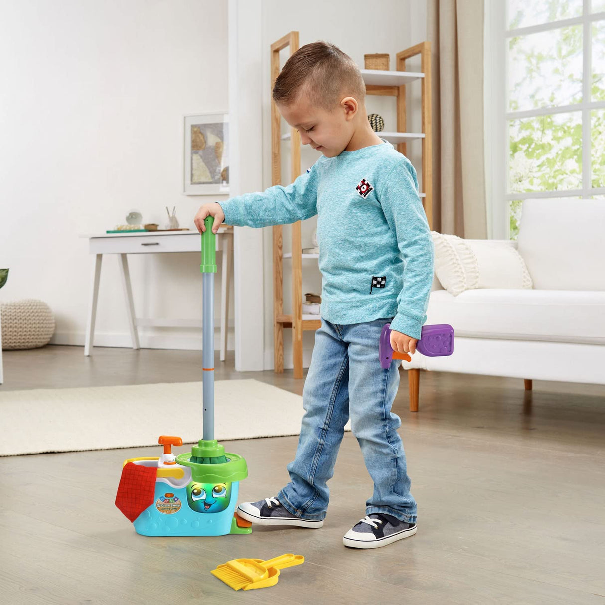 Leapfrog Clean Sweep Learning Caddy 80-615800