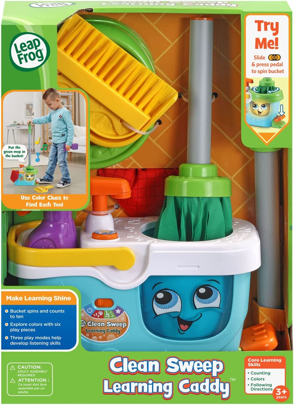 Leapfrog Clean Sweep Learning Caddy 80-615800