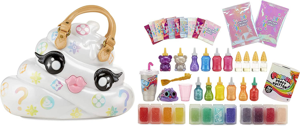 Poopsie Pooey Puitton Slime Surprise Slime Kit y estuche de transporte