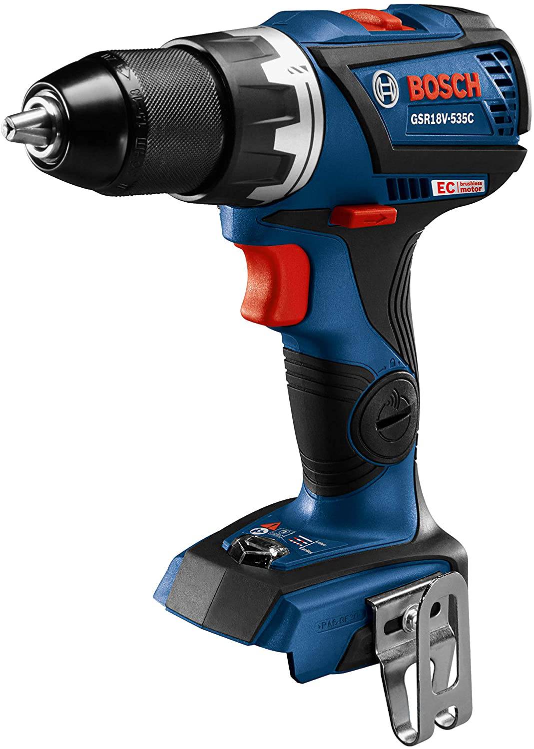 BOSCH GSR18V-535CN 18 V CE sin escobillas Connected-Ready Compact Tough 1/2 pulg. Taladro/atornillador (herramienta básica) - DIGVICE MX