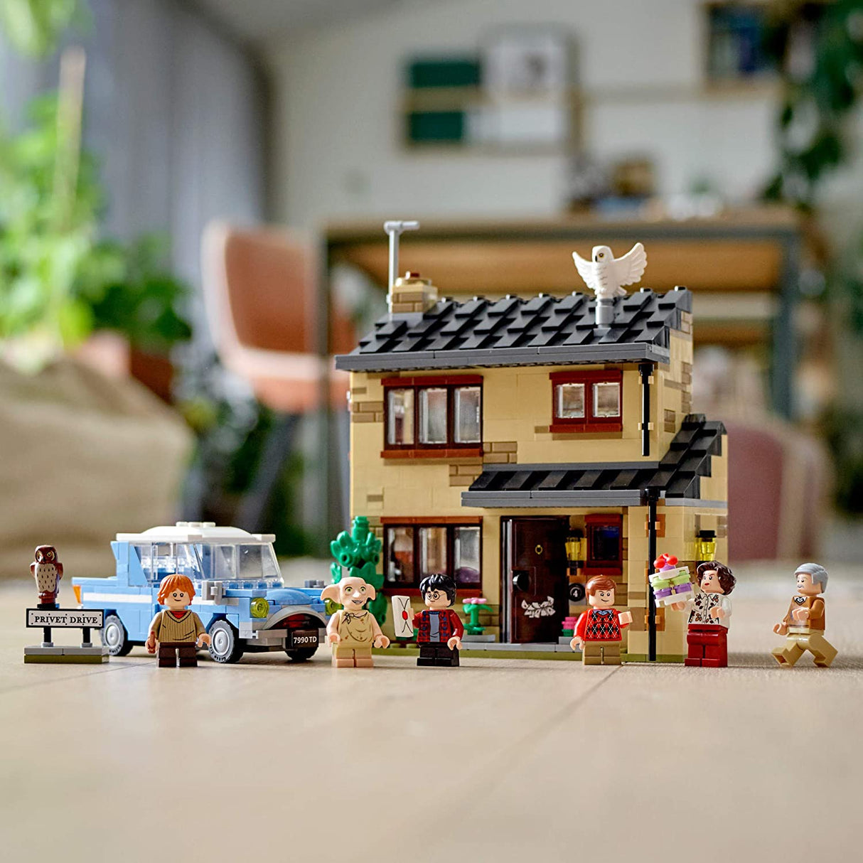 LEGO Harry Potter 4 Privet Drive 75968 Juego de juguetes de construcción para niños, niños y niñas a partir de 8 años (797 piezas)