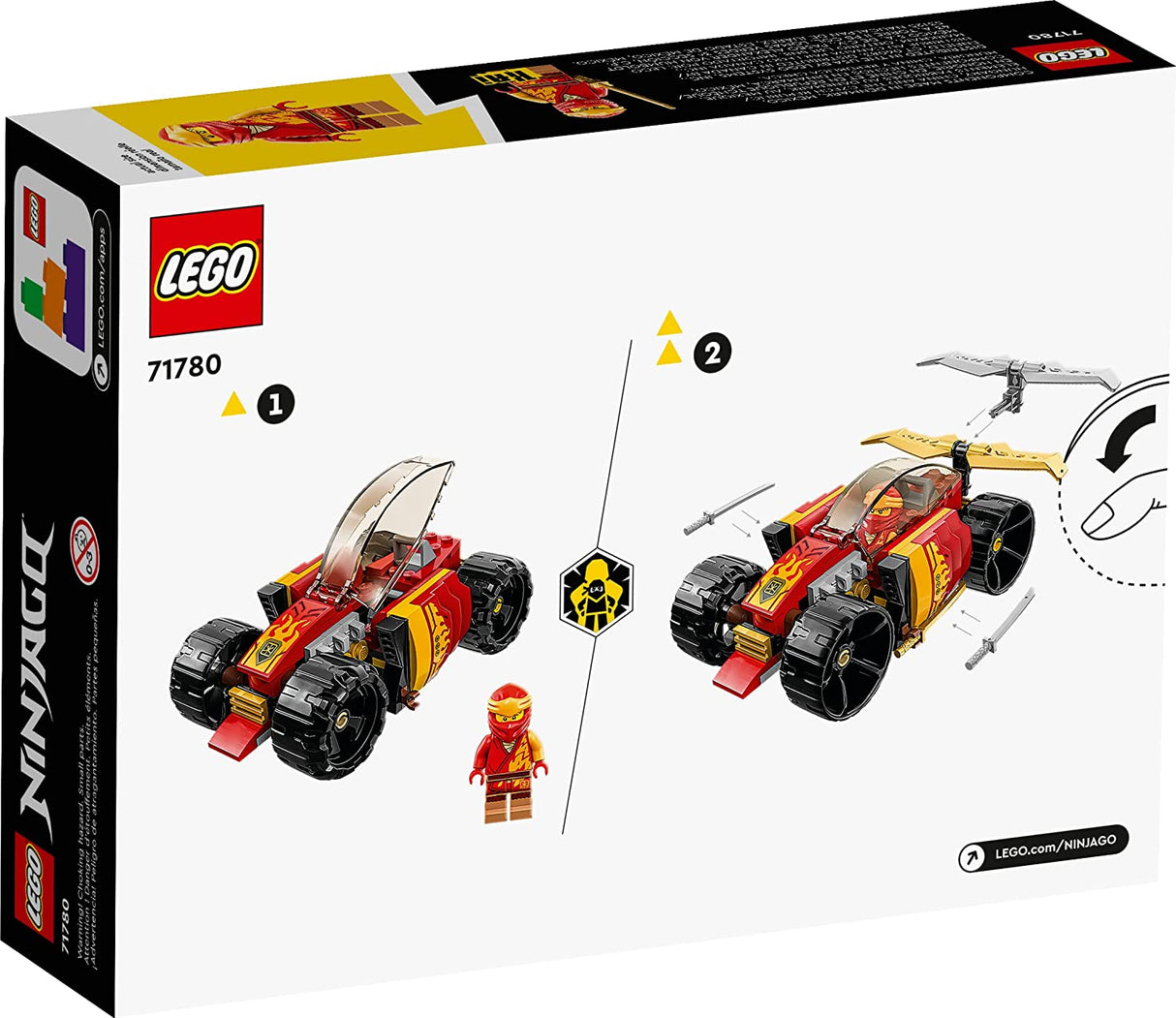 LEGO NINJAGO Kai's Ninja Race Car EVO 71780