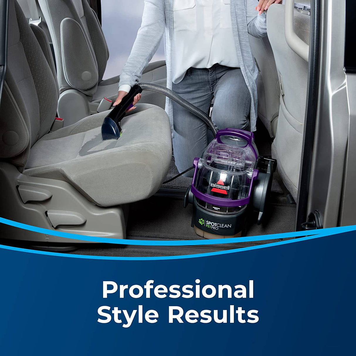 BISSELL SpotClean Pet Pro Limpiador de alfombras portátil, 2458 - DIGVICE MX