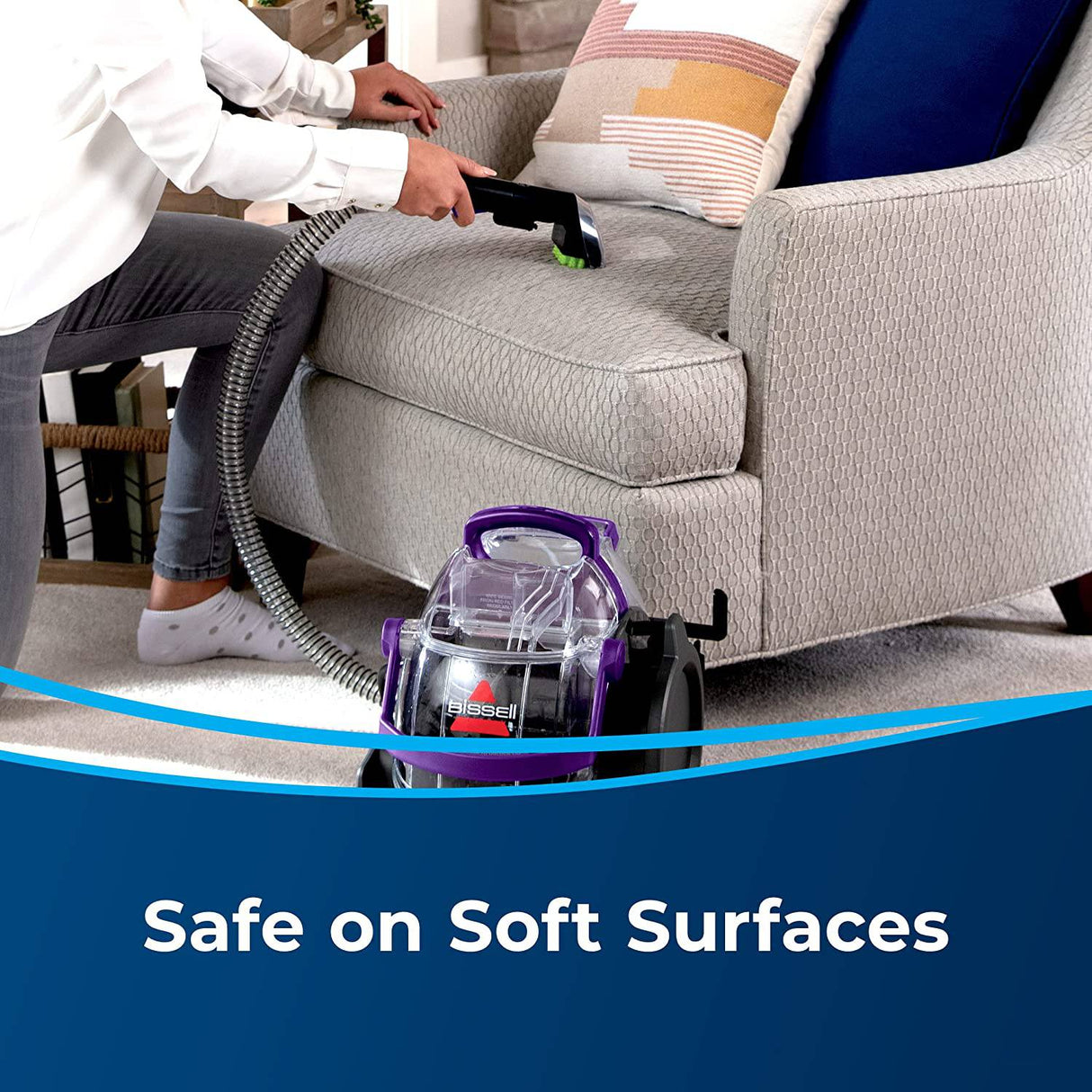 BISSELL SpotClean Pet Pro Limpiador de alfombras portátil, 2458 - DIGVICE MX