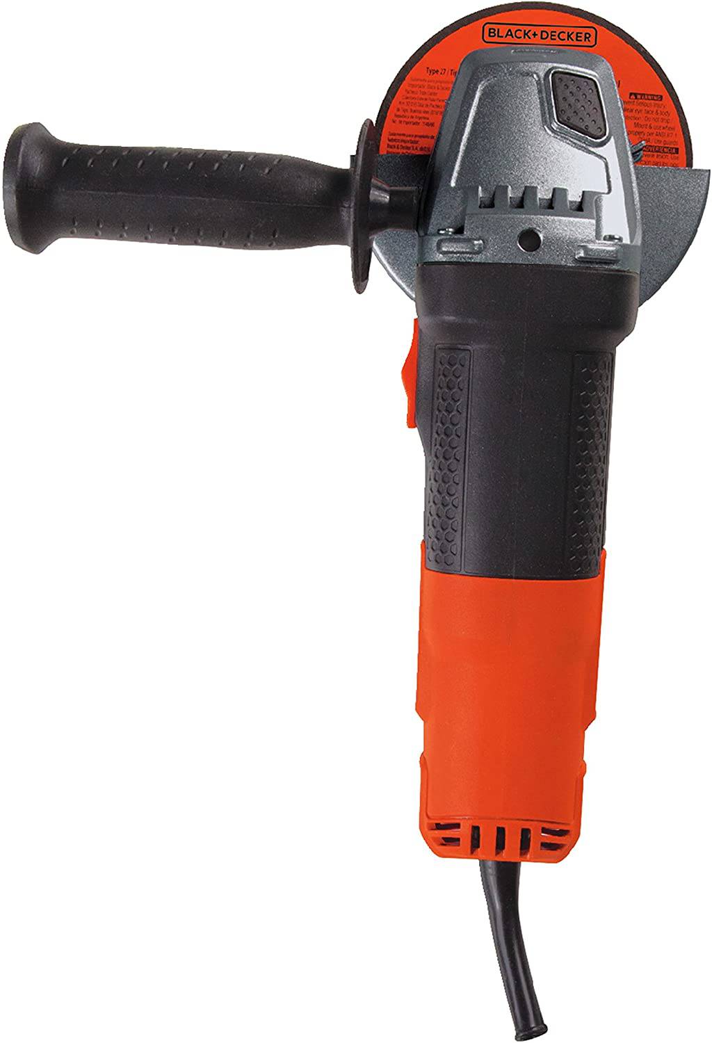 BLACK+DECKER Herramienta de amoladora angular, 4-1/2 pulgadas, 6 amperios (BDEG400) - DIGVICE MX