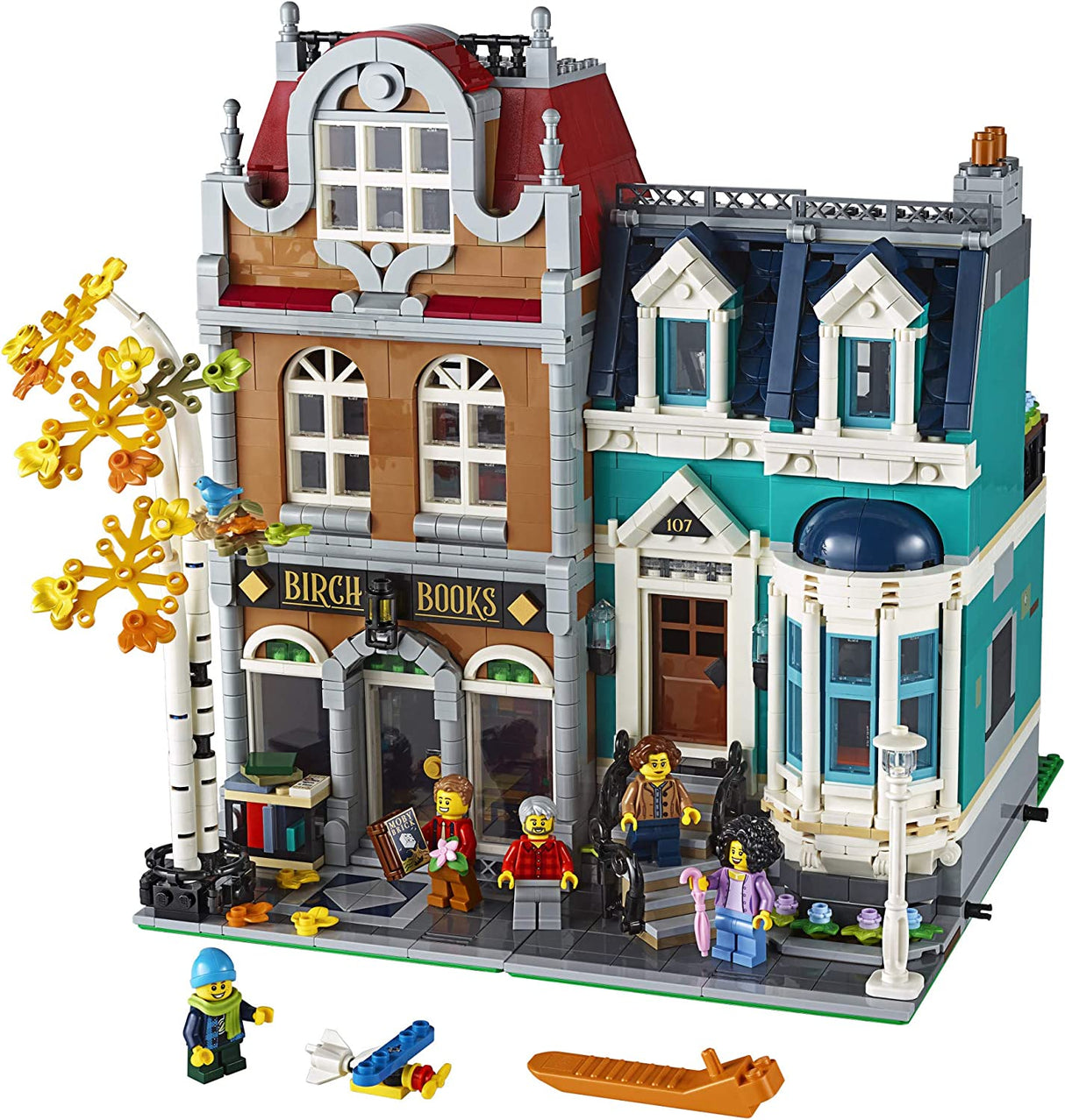 LEGO Creator Expert Bookshop 10270 Kit de construcción modular, (2504 piezas)