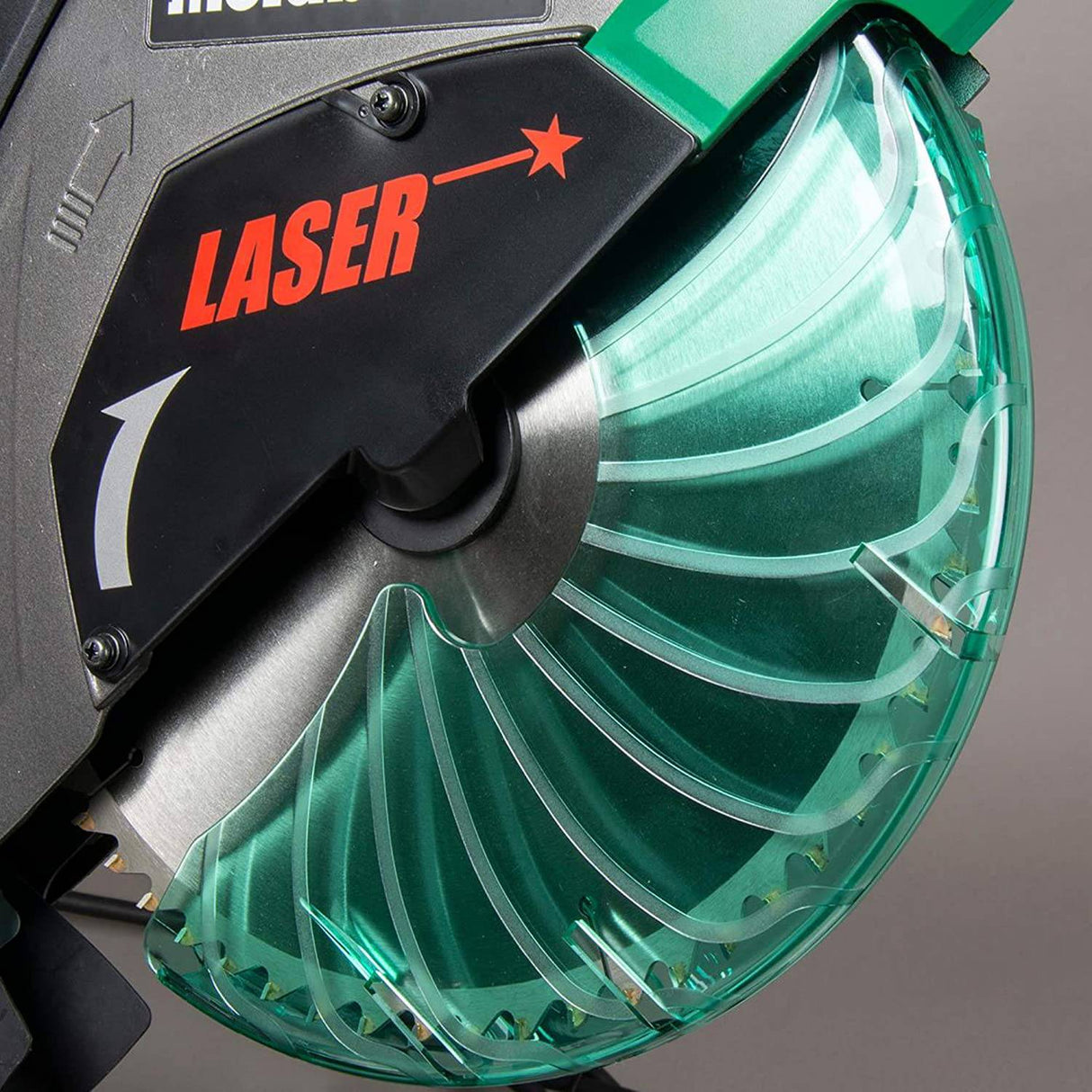 Sierra ingletadora compuesta deslizante Metabo HPT | hoja de 12 pulgadas | Bisel doble | Marcador láser | Motor de 15 amperios | Garantía de 5 años | C12RSH2S - DIGVICE MX