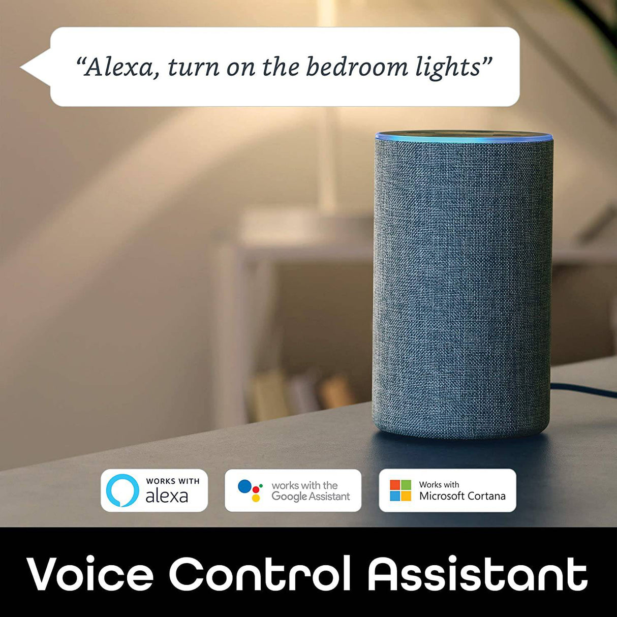 Geeni LUX 800 regulable A19 bombillas LED blancas inteligentes para el hogar, funciona con Alexa y Google Home, no requiere concentrador, requiere WiFi de 2,4 GHz (paquete de 3) - DIGVICE MX