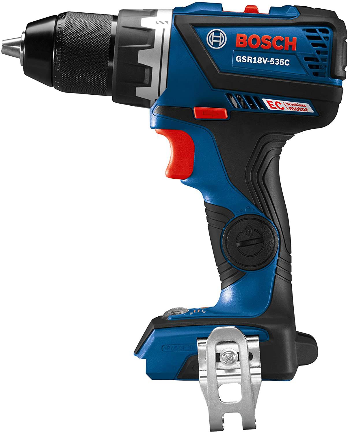 BOSCH GSR18V-535CN 18 V CE sin escobillas Connected-Ready Compact Tough 1/2 pulg. Taladro/atornillador (herramienta básica) - DIGVICE MX