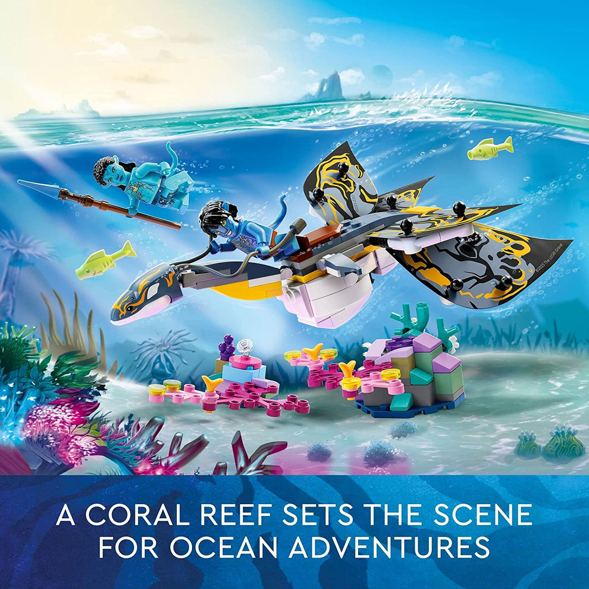 LEGO Avatar: The Way of Water Ilu Discovery 75575 Juego de juguetes de construcción para niños, niños y niñas a partir de 8 años (179 piezas)