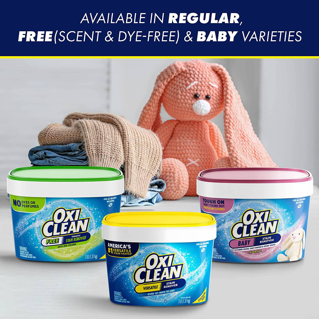 OxiClean - Polvo quitamanchas versátil, 7.22 libras - DIGVICE MX