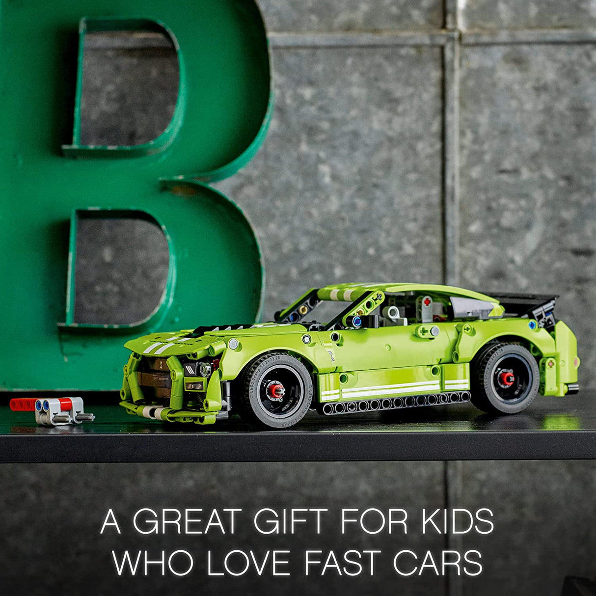 LEGO Technic Ford Mustang Shelby GT500 42138 Juego de juguetes de construcción para niños, niños y niñas a partir de 9 años (544 piezas)