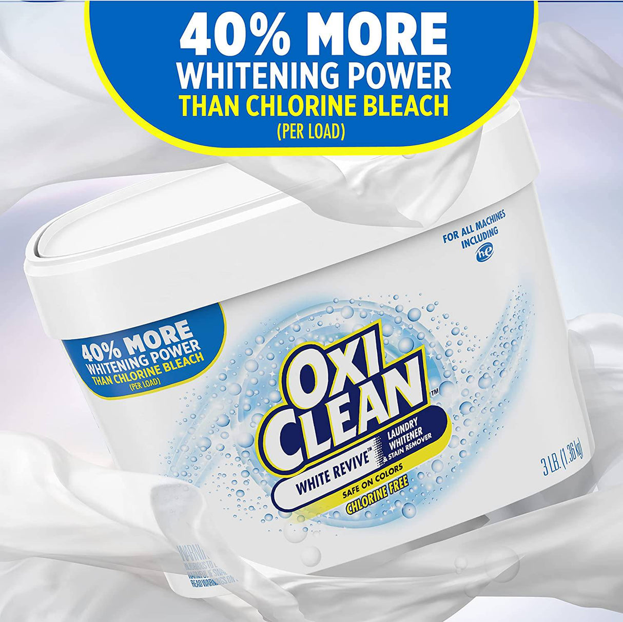 OxiClean White Revive - Quitamanchas para blanquear la ropa, 5 libras - DIGVICE MX
