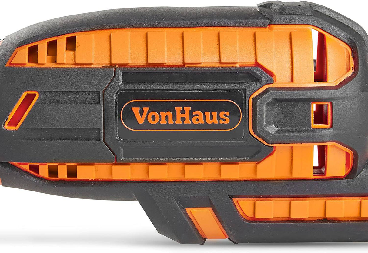 VonHaus - Juego de sierra recíproca compacta de 5 amperios Sierra eléctrica con 8 hojas, longitud de carrera de ½", máx. Capacidad de corte de 4½”, 3000SPM y cable de 16 pies, para bricolaje, corte de madera y corte de metal - DIGVICE MX