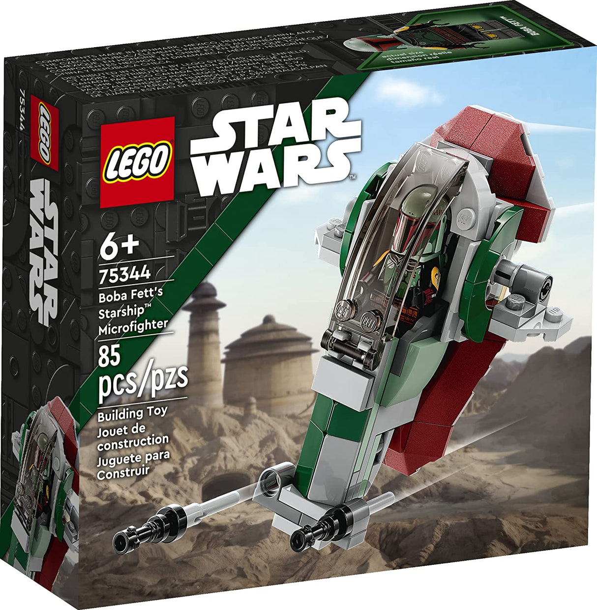 LEGO Star Wars Boba Fett's Starship Microfighter 75344