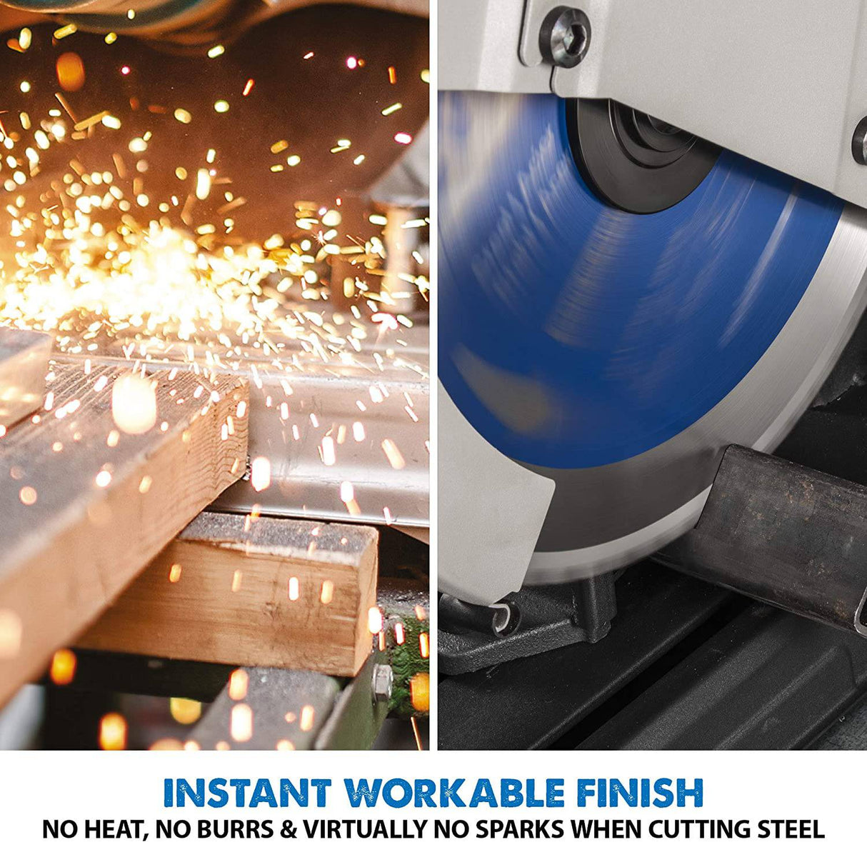 Evolution S355CPSL: sierra tronzadora para corte de metal de servicio pesado de 14 pulgadas con hoja con punta de carburo de 14 pulgadas | Sierra de corte en seco | Sierra ingletadora 45° | Sierra tronzadora para cortar metal: precisa. Poderoso. - DIGVICE MX