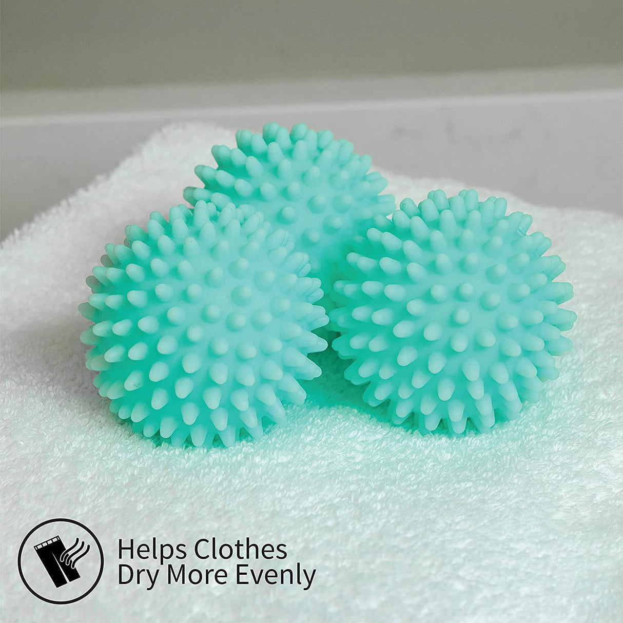 S&T INC. Bolas reutilizables para secadora de ropa, suavizar y esponjar la ropa, azul, 2.5 pulgadas, paquete de 6 - DIGVICE MX