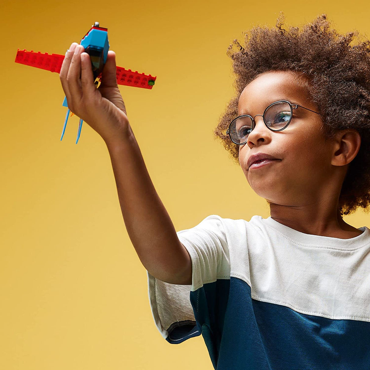 LEGO City Great Vehicles Stunt Plane 60323 Juego de juguetes de construcción para niños, niños y niñas a partir de 5 años (59 piezas)